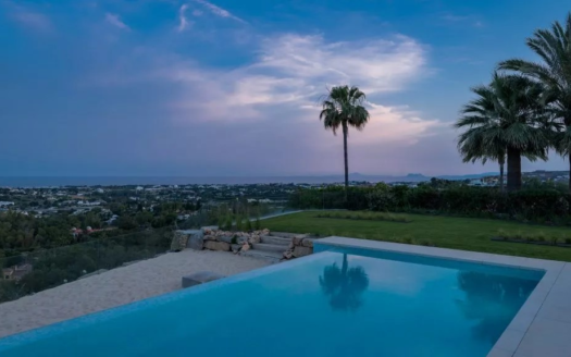 Panoramic sea views villa Marbella