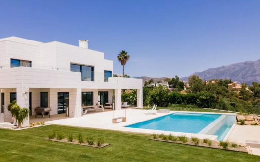 Panoramic sea views villa Marbella